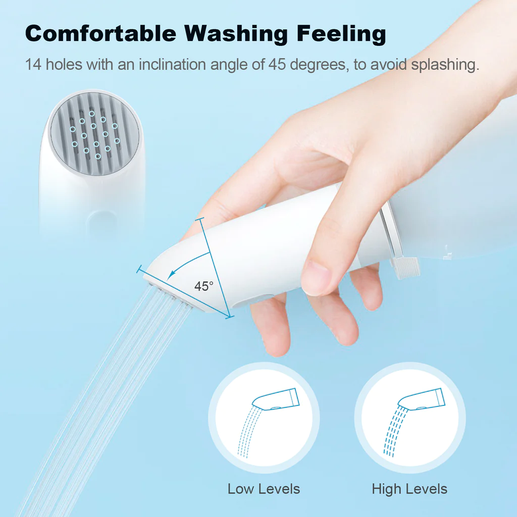 Portable Pocket Bidet for Personal Hygiene Cleaning