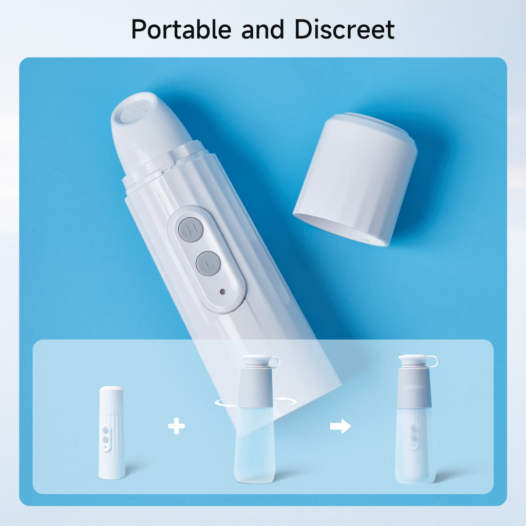 Portable Bidet for Travel, Insolife Rechargeable Electric Personal Pocket Bidet Sprayer, Handheld Electric Mini Bidet for Personal Hygiene Cleaning, Postpartum/Surgery and Care